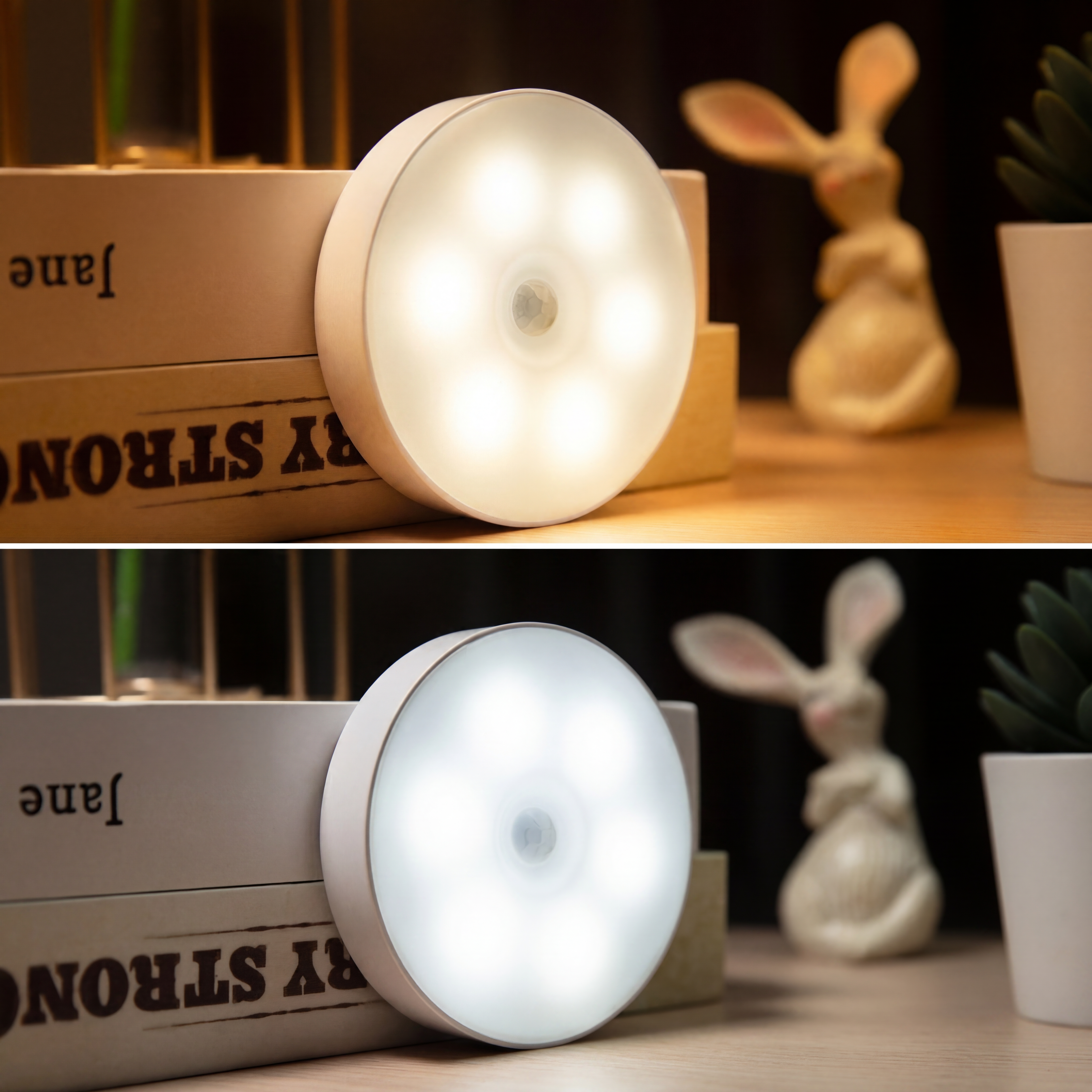 Glow guard night lamp